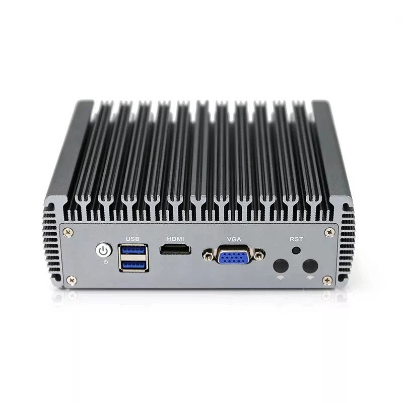 Firewall pfsense Mini PC Quad Core Cele ron J4125 i225 Nics 2.5Gbe RJ45 Lan HD VGA ITX Small Computer Network Server