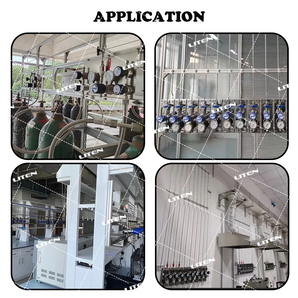 1/4 Locking Ball Valve Tube Fittings Stainless Steel