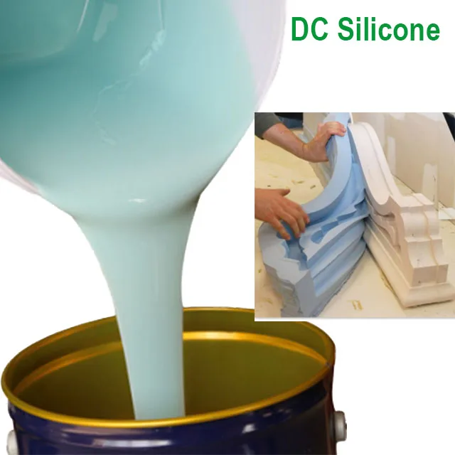 Plaster Molds Making 10 ShoreA Hardness Liquid RTV2 Tin/Condensation Cure Silicone Rubber With 2%-3% Hardener