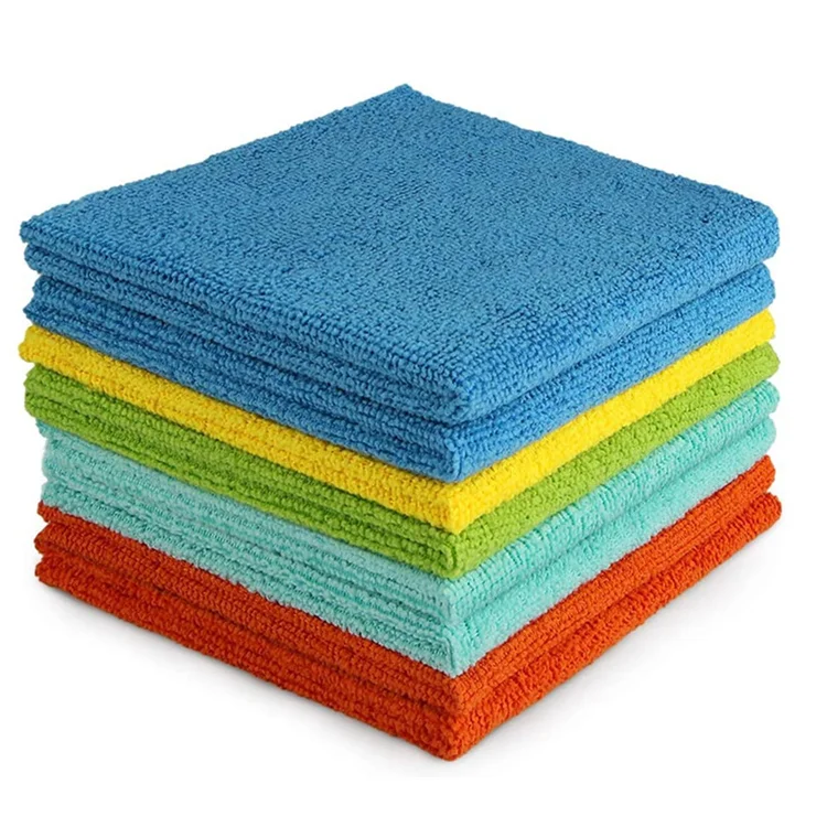 Microfiber Cleaning cloth 2pcs/set 80% polyester 20% polyamide material for kitchen car cleaning cloth
