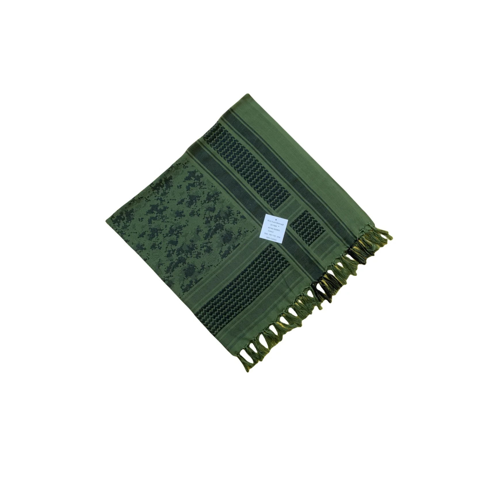 DL12 Custom Outdoor Tactics Arab Parsnips Square Muslim Sunscreen Breathable Bib Middle East Thousand Bird Plaid Camouflage Cape