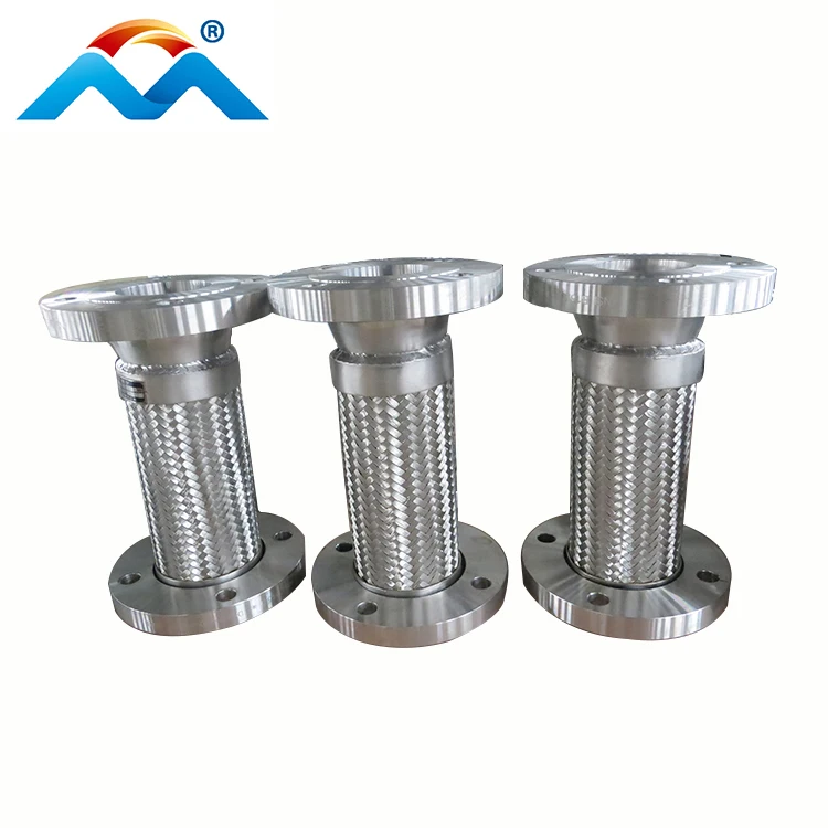 Stainless Steel Wire Braided Corrugated Flexible Metal Hose Pipes Quick Convoluted Metal Hose for Heated Exchanger