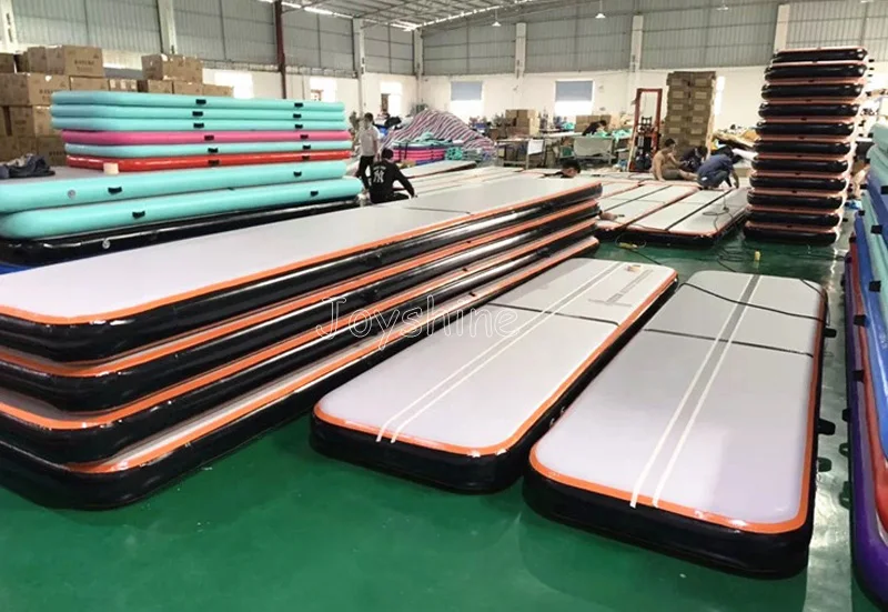 China Factory Cheap Inflatable Air Track Factory Wholesale Air Track 3x1x0.1m With Blower Gymnastics 12m Air Track