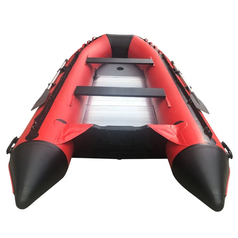 
3.3m 11ft marine inflatable pvc boat pontoon rowing boats for sale 