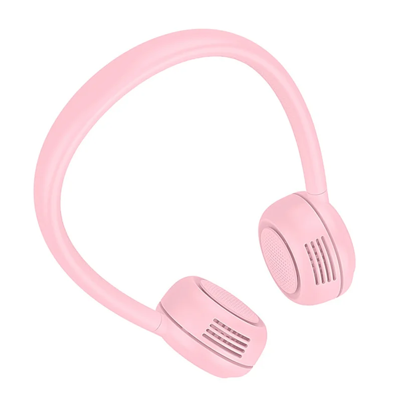 Factory direct multi-purpose rechargeable mini portable hanging neck fan