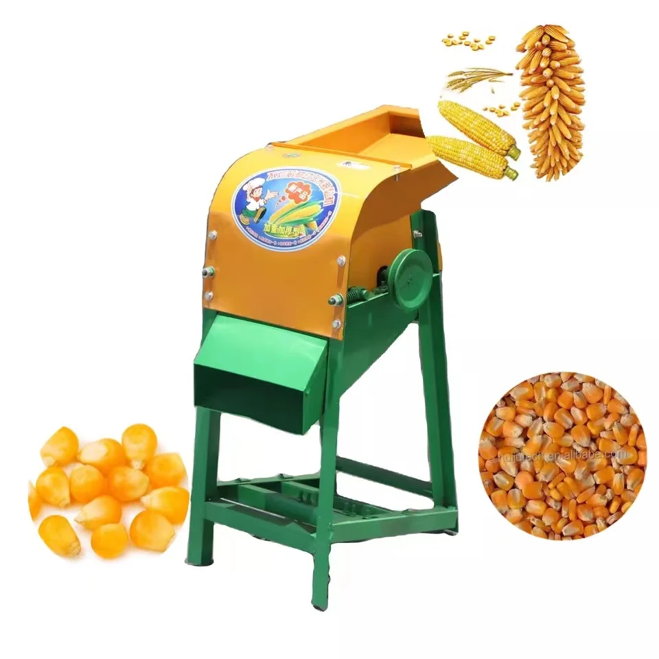 500-1000KG/H  Maize corn threshing machine/corn thresher