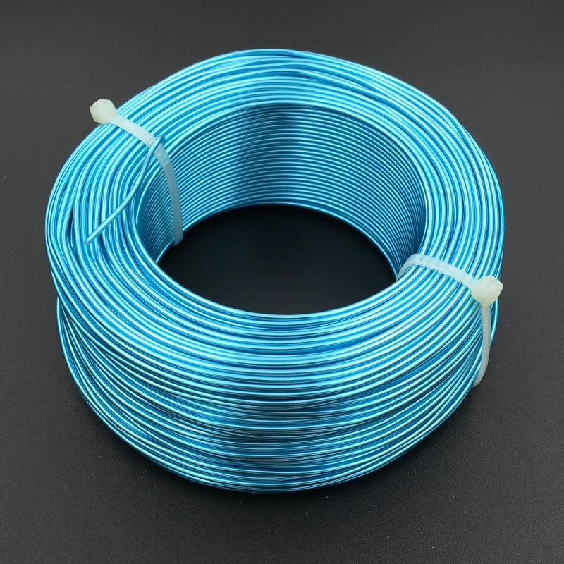 craft wire aluminium wire 1mm 2mm gold plating 0.5kg per pack  Flexible Wire