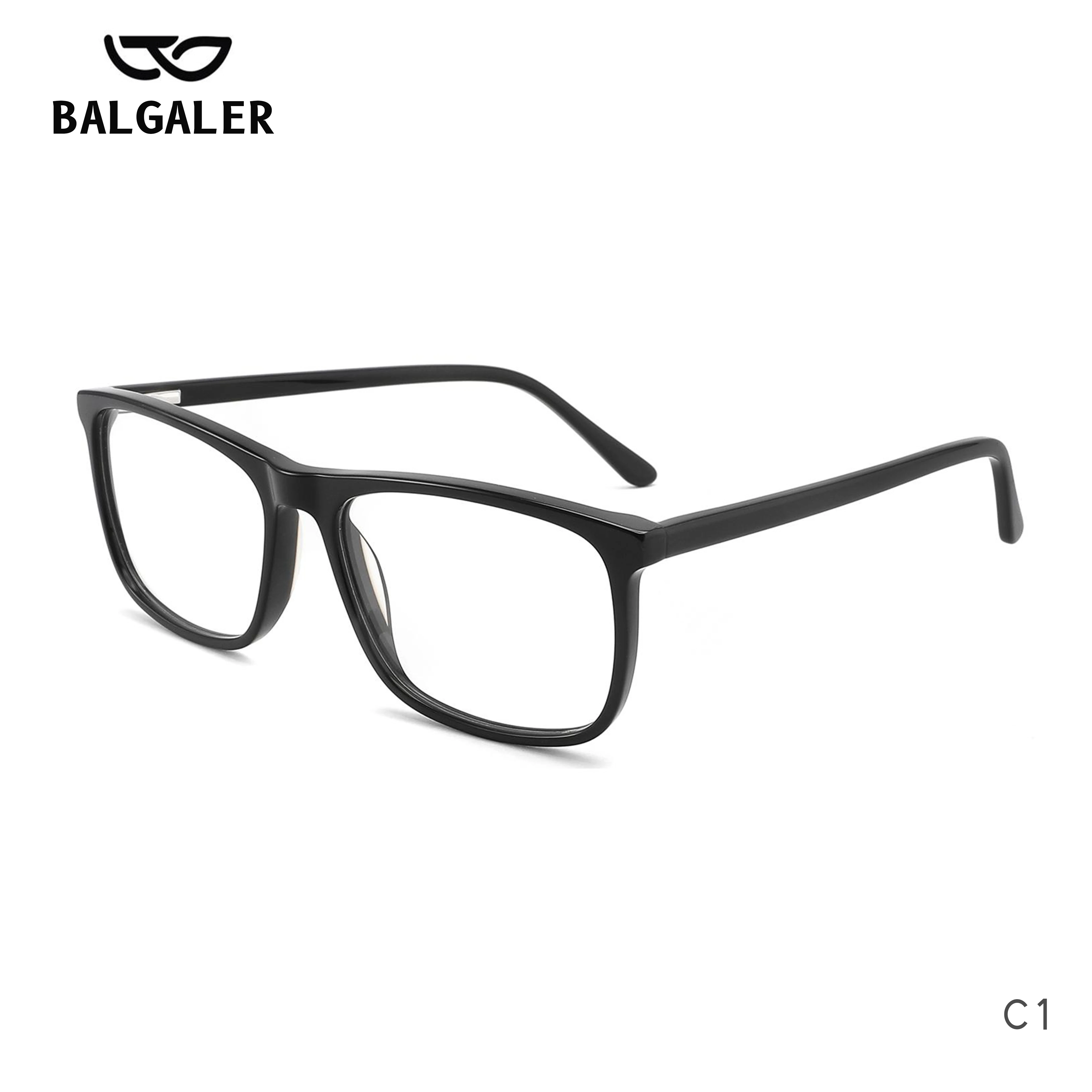 Acetate Eyeglasses Frames Men Women Myopia Optical Prescription Reading Eyeglasses Frame