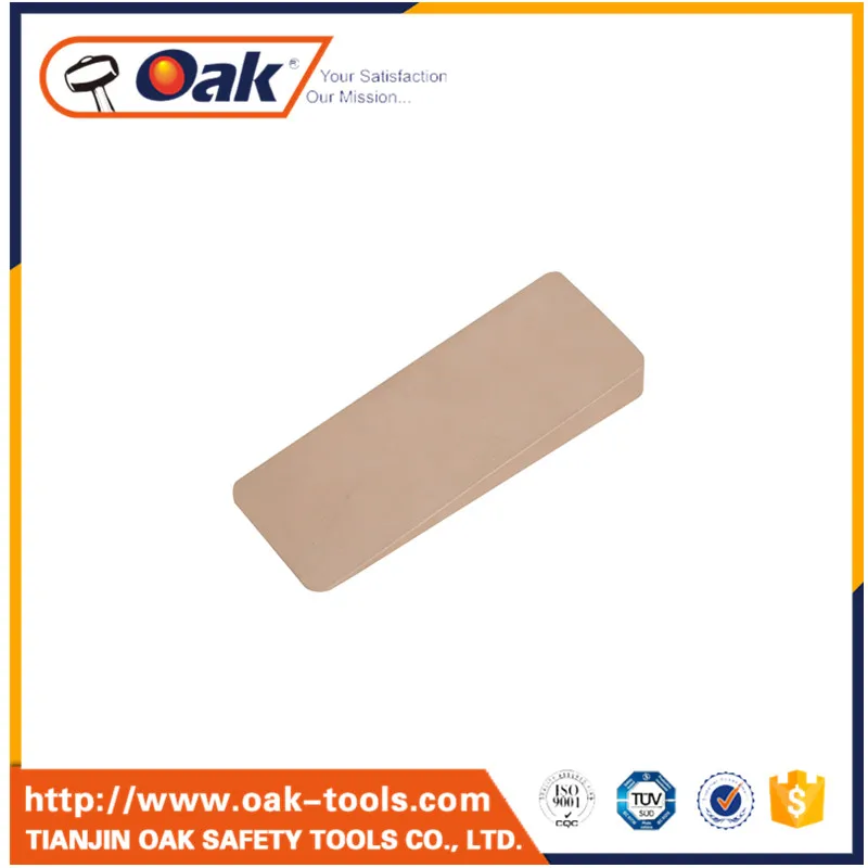  high quality explosion-proof hand tools aluminum bronze round corner flange wedge