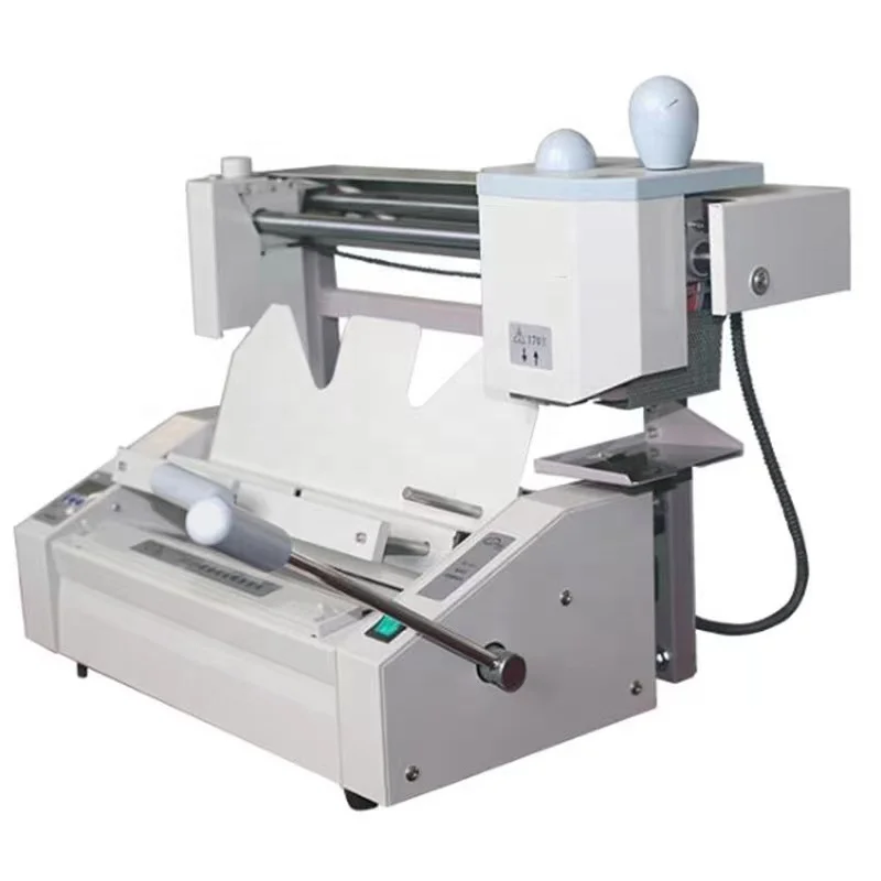 Ruicai Brand A3 A4 office hot melt glue binder machine with 460mm binding size