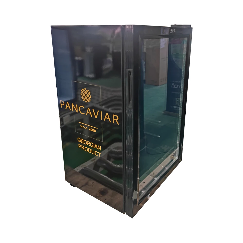 Small Caviar Display Refrigerator Commercial Mini Fridges with temperature display