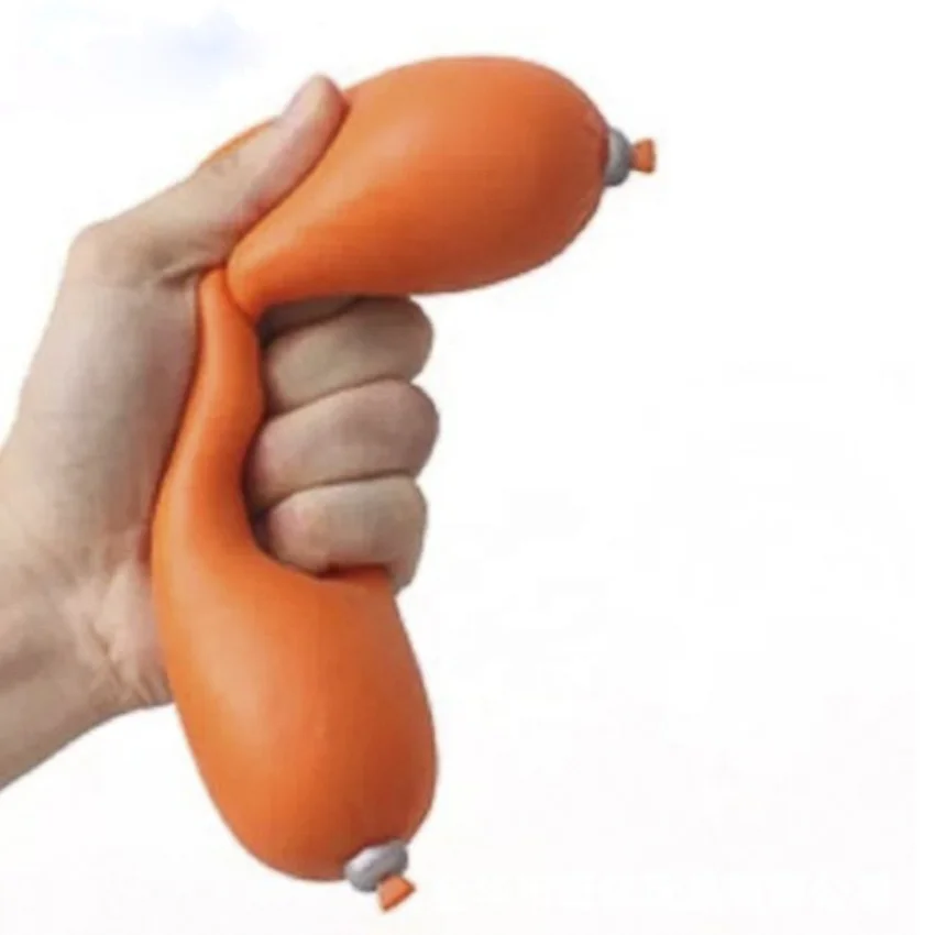 Funny Simulation Sausages Squeezed Stress Relief Trick Toys  5190604-23
