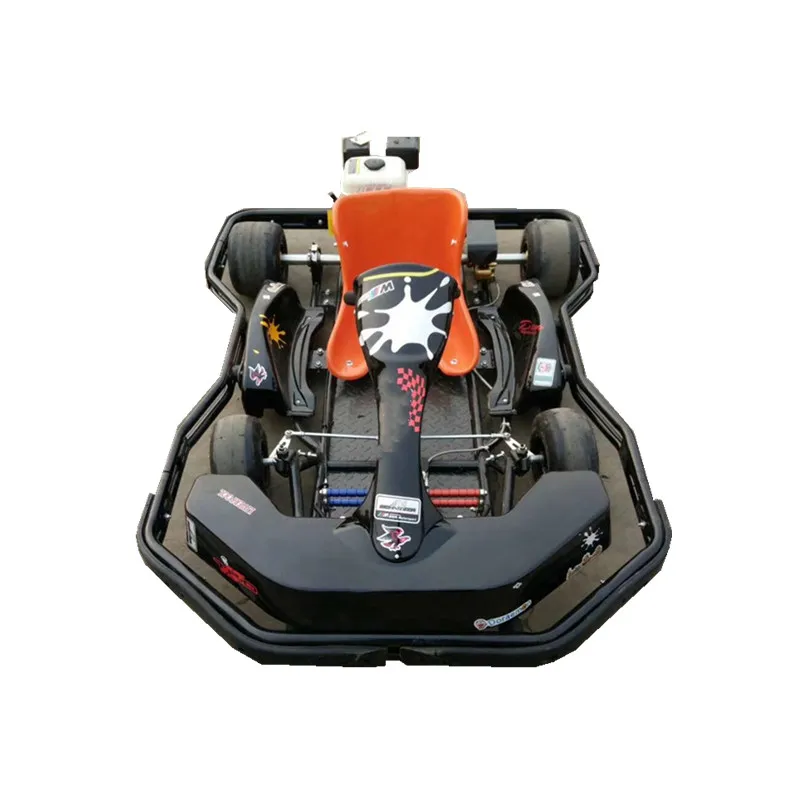  Оптом 6.5hp 200cc бензиновый Karting электрический внедорожник Одноместный открытый парк Быстрый Гонки Картинг для
