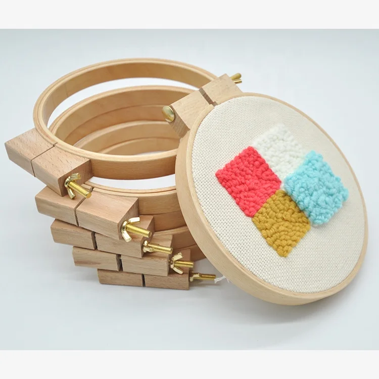 Thicken Round Wooden Embroidery Hoop