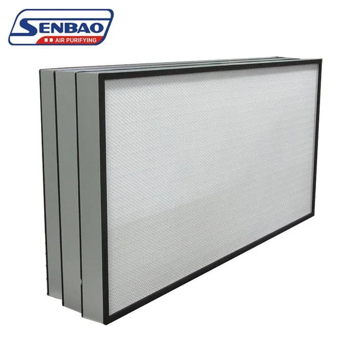 24x48 inches H14 air filter in panel type for mushroom laboratory