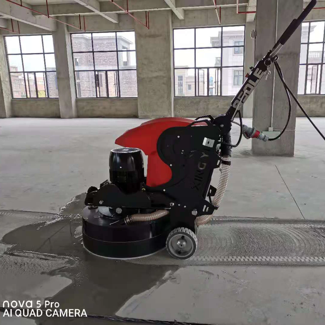 850LE Heavy Duty 380V-440V 3P 50/60HZ 4 Discs 12 Heads Auto Remote Control Concrete Floor Grinder