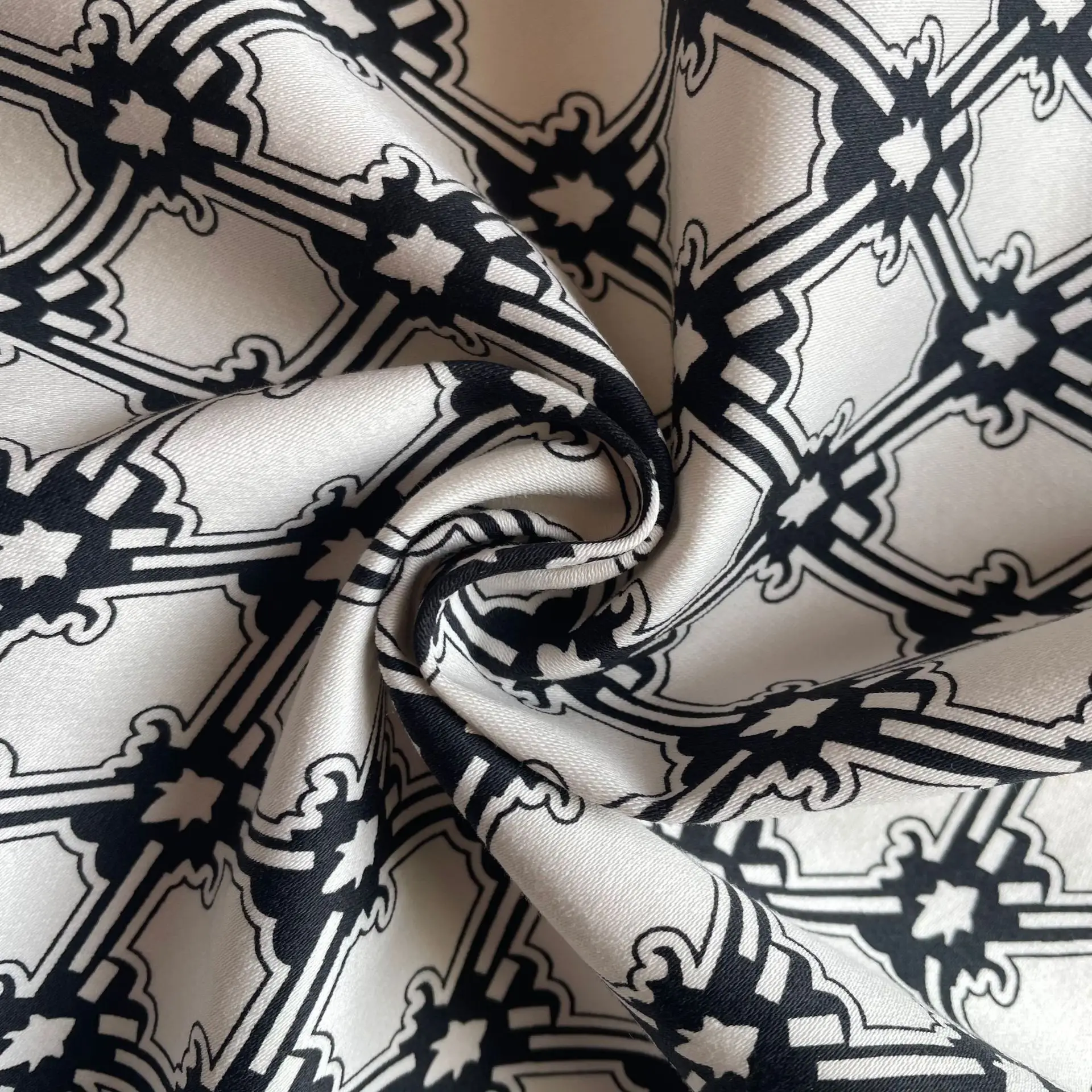 97% cotton 3% spandex satin weave fabric for fashionable cloth trousers sleepwear bed sheet