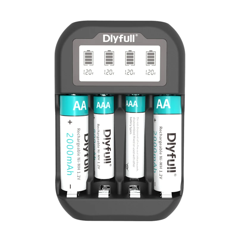 Wholesale Smart Usb Aa Aaa 1.2v Nimh Rechargeable CD Battery Charger