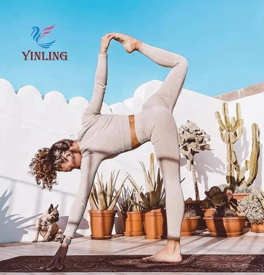 Wholesale New Style Sports Bra custom long sleeve Sports Clothes Breathable Sport Yoga Clothes