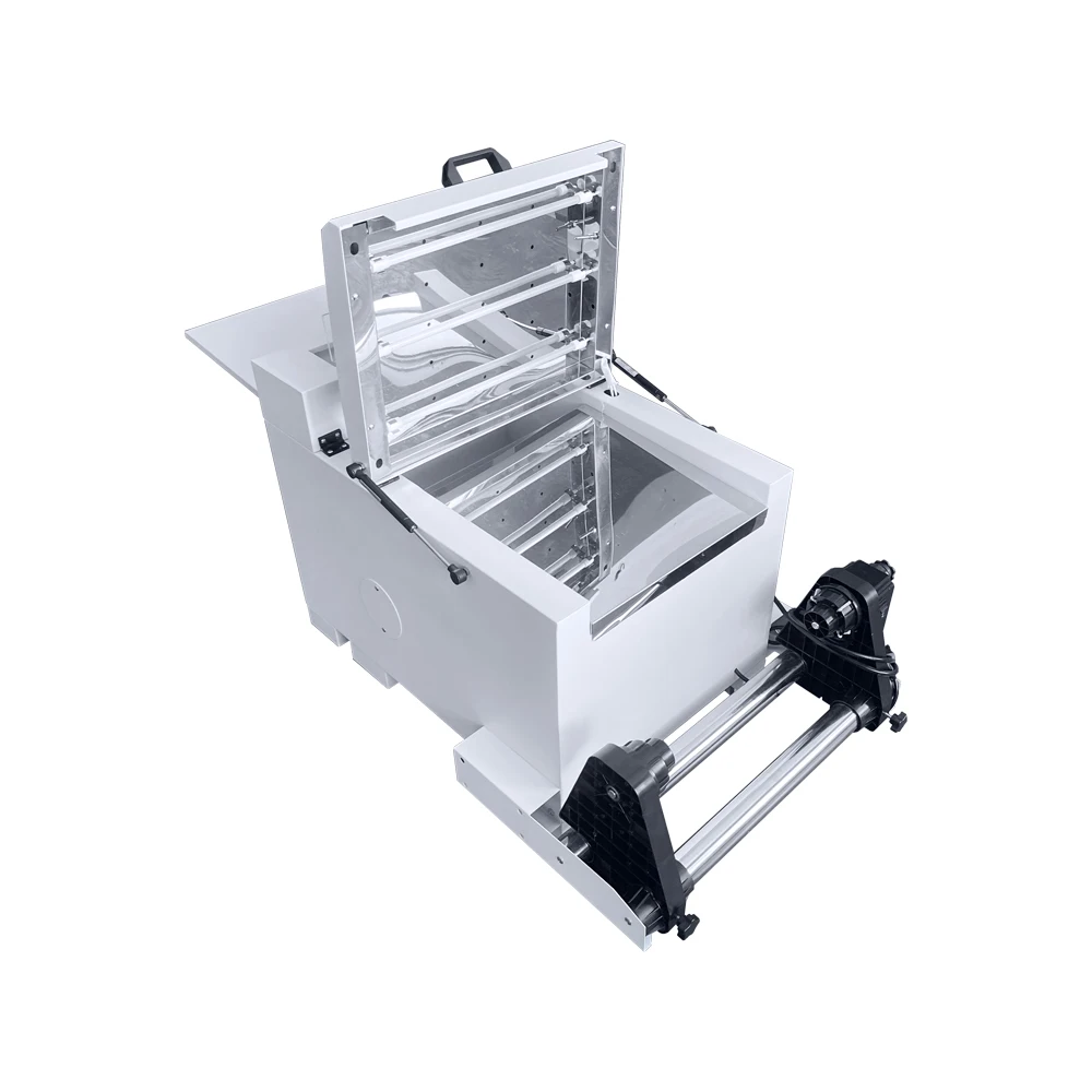 Small Size 30cm A2 42cm Dtf Printer Shaker with Heater Machine Film Powder Heating Curing Dryer for Xp600 I1600 L1800