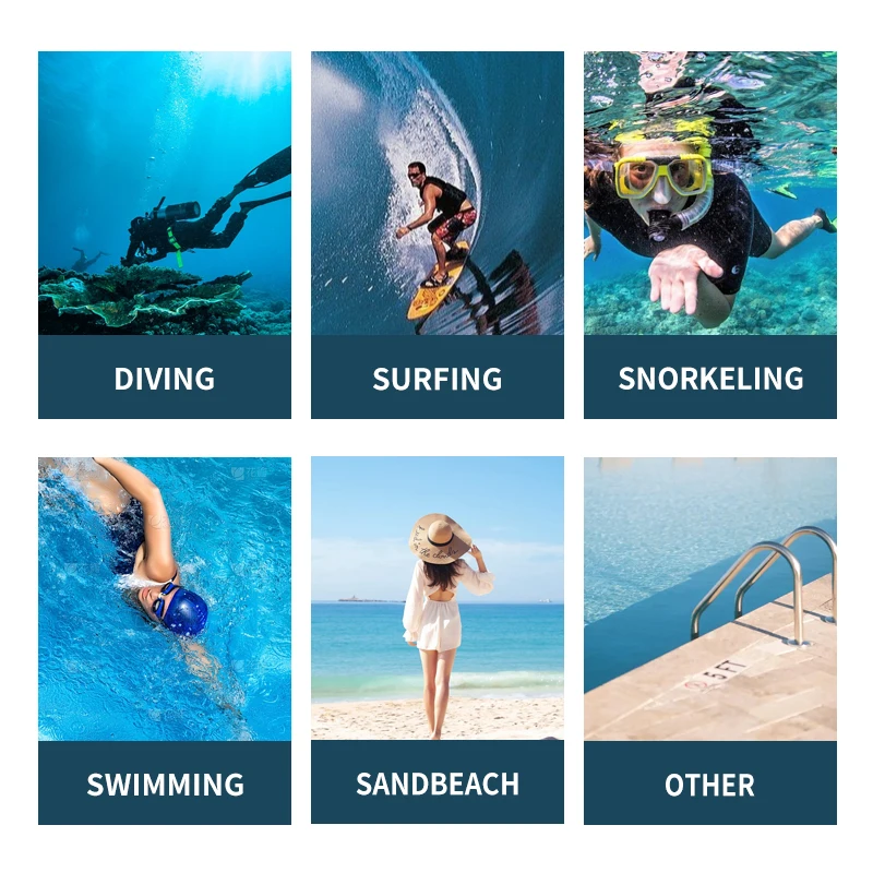 Custom waterproof anti-slip 3mm oem neoprene long water beach aqua sand sock for volleyball tennis diving swimming snorkeling