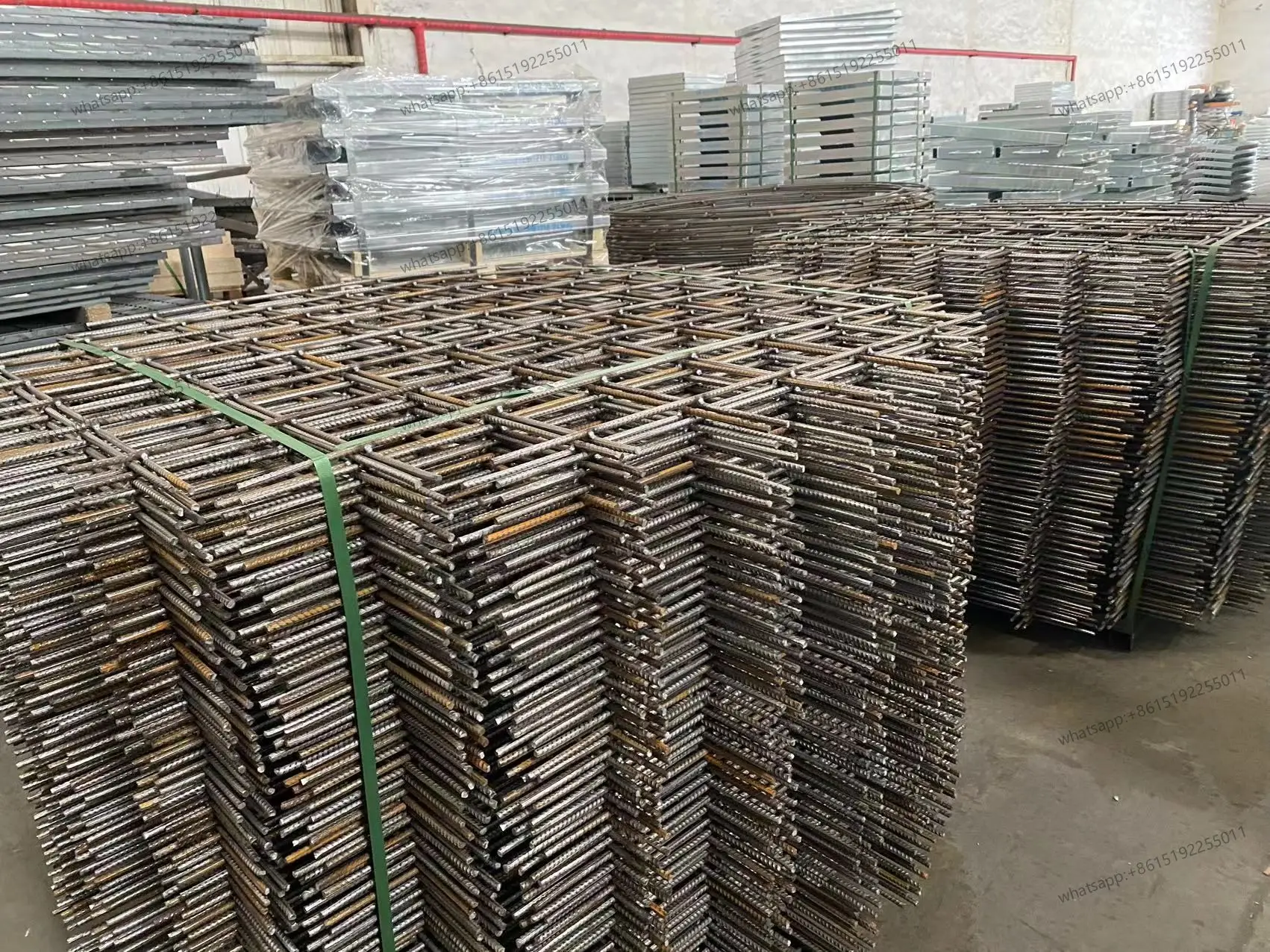Threaded Steel Reinforcing Concrete Welded Wire Mesh