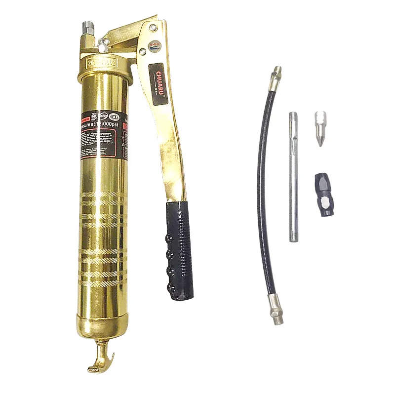 400CC 600CC 800CC 900CC small industrial double lever grease gun coupler  cordless grease gun