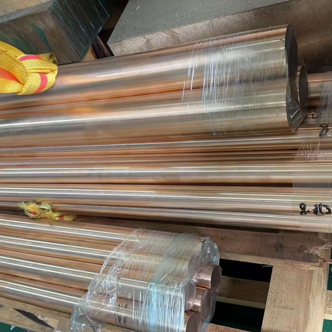 CuAl5 (Maker) Aluminium Bronze Rods 0.15mm-10mm Dia Brass Bar/Copper Bar Factory Price ASTM Standard Flat Pattern