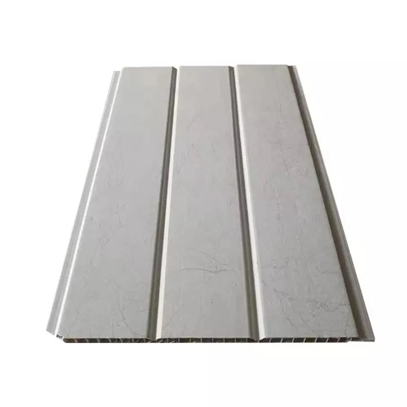 New Types 3D Pvc Wall Panel 25cm Width Three Wave Pvc Panel Factory Directly Price Pvc Ceiling Wall Panel
