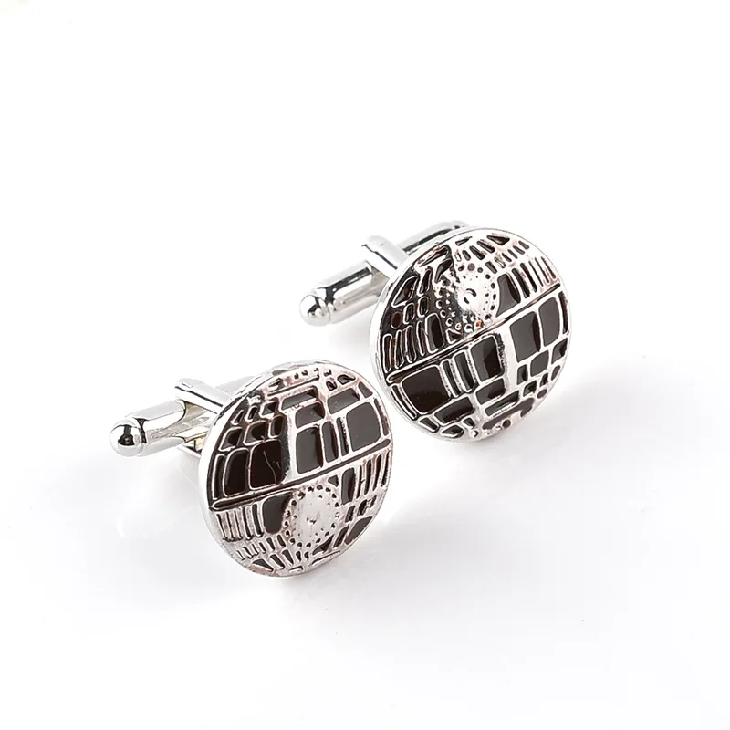 Custom Movie Film Elements Planet Cufflinks Men Shirts French Cuff Links