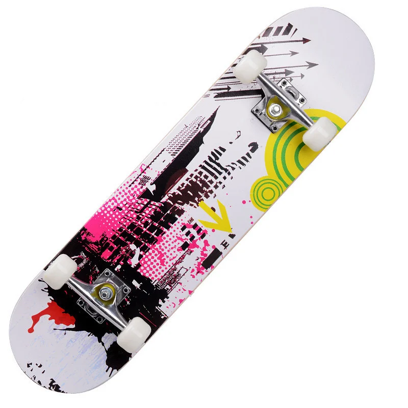 
Cheap custom electric skateboard four wheels skateboard for kids and adults 