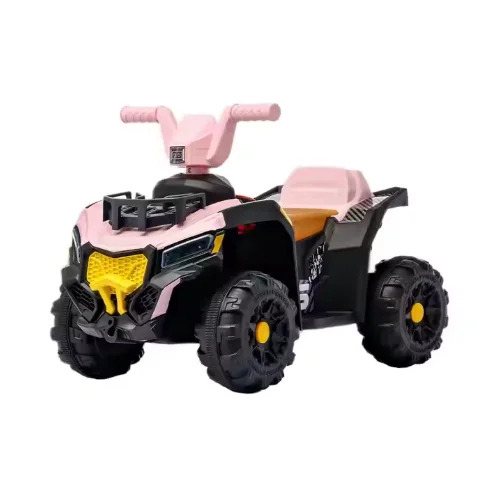 Детский с батарейным питанием 6 В четырехколесный внедорожник ATV mp3-функциональная пластиковая машина От 2 до 4 лет доступ к дистанционному управлению