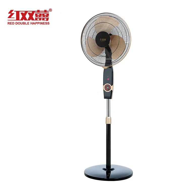 Duoben 16 inch remote fan copper motor ball bearing durable stand fan