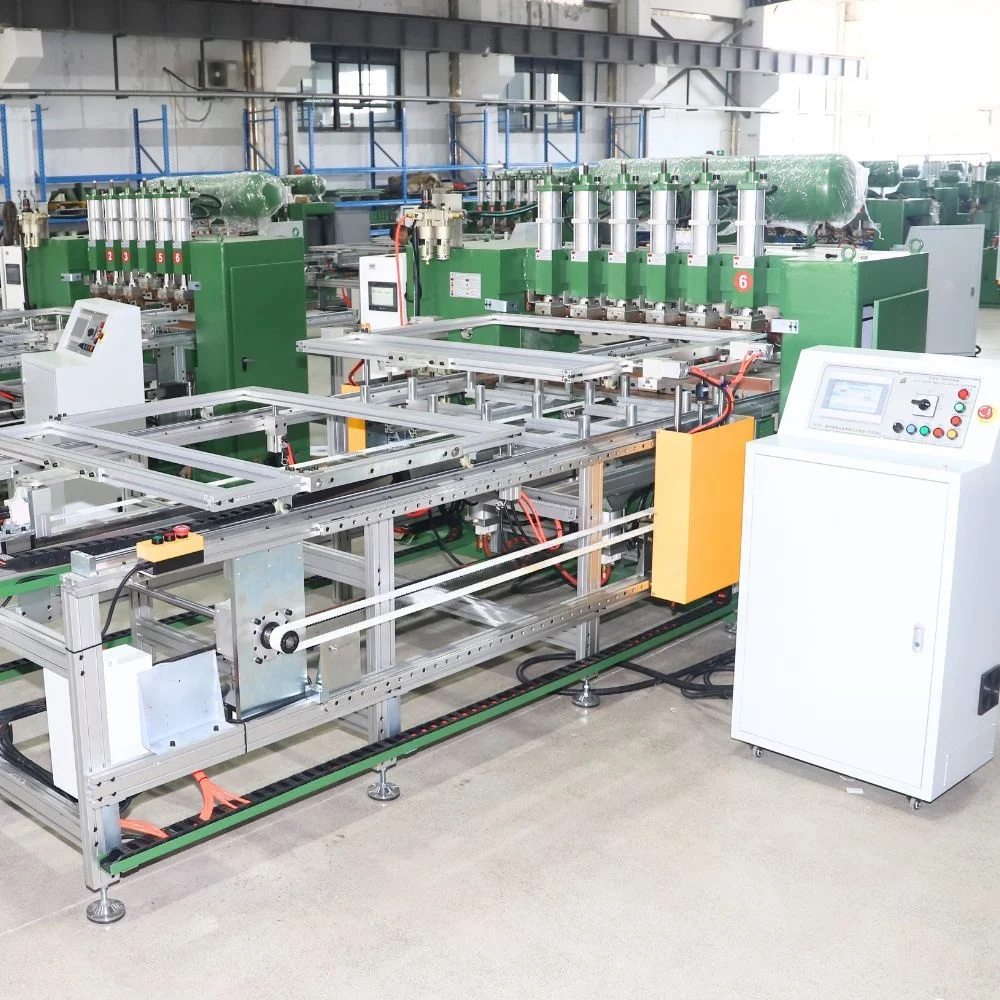 Wire spot welder multiple  spot wire shelf welding machine wire mesh welding machine