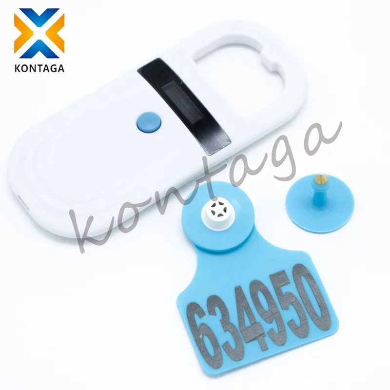Rfid Fdx Animal Ear Tag Electronic Ear Tag 134.2khz Livestock Pig Sheep Cattle