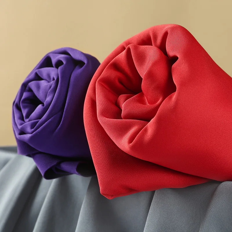 Оптовая цена Саржевые утолщенные ветровки брюки из полиэстера ткань габардина для униформы