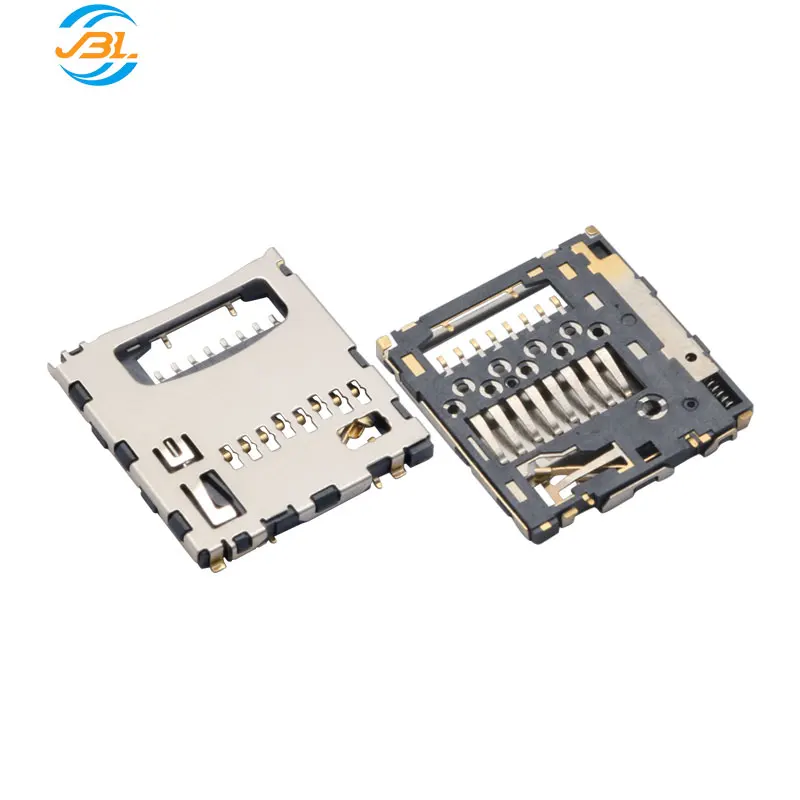 JBL-TF011 MicroSD Card holder H1.29mm card holder self-ejecting TF memory card slot connector