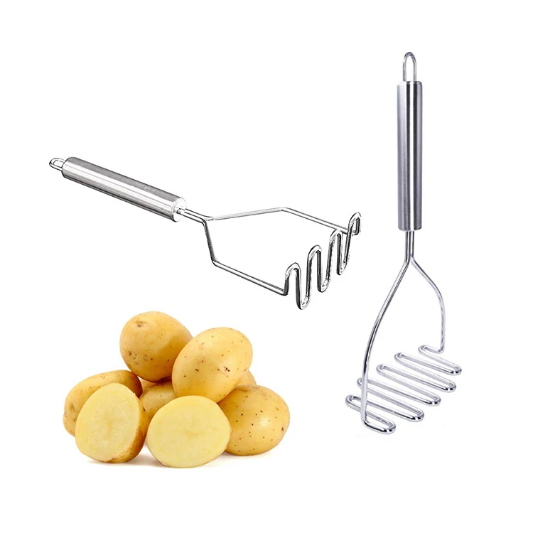 Прямая продажа с фабрики Низкая Цена пюре Guacamole яйцо банан хлеб инструменты нержавеющая сталь картофеля пюре