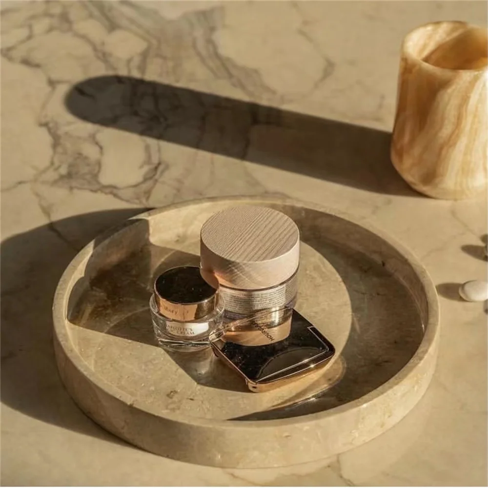 Moonlight Onyx Marble Table Vase Small