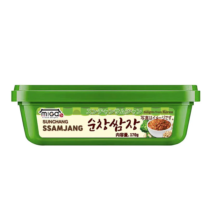 Korean High Quality Wholesale Bulk Price Halal Food Rice Topping Salted Seasoning Ssamjang Soya Soybean Sauce Bean Paste