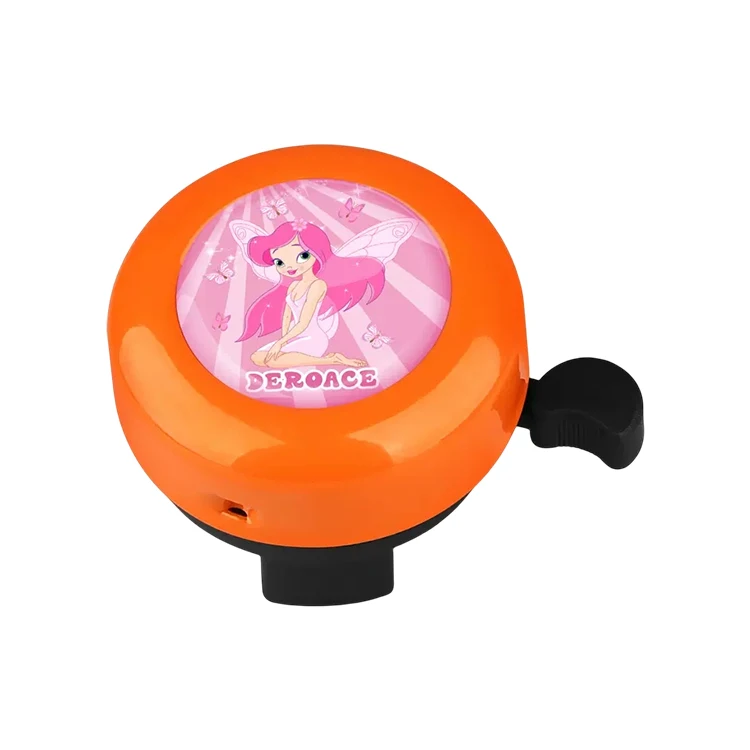 Kids Anti Theft Aluminium Unique Bicycle Bells Dingdong Bell Bike 80mm Bell Bike