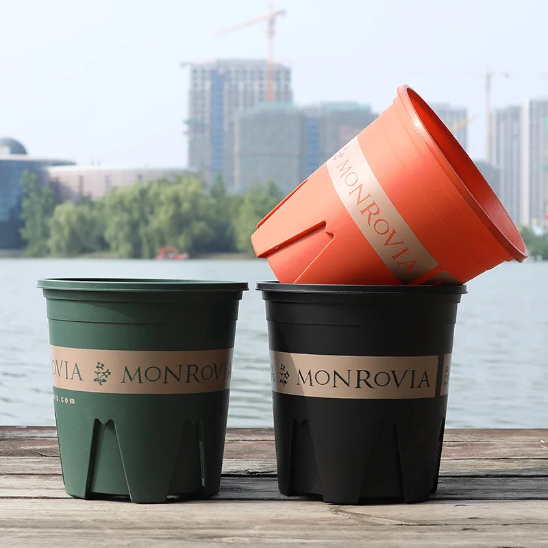 Hot sell Plastic Plant Pots various sizes factory direct sales at low price garden decoration pot Lots of color options