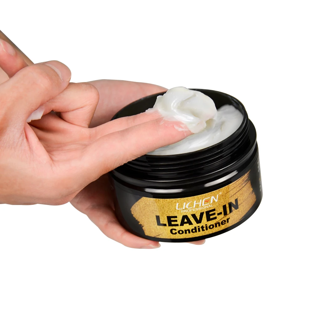 Private label hydrating vegan organic repair leave in conditioner african curly hair