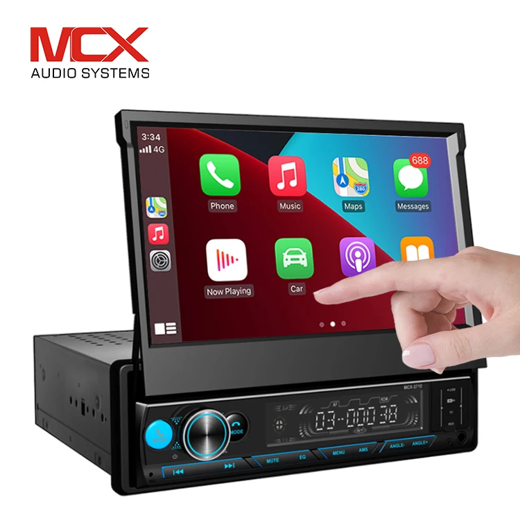 Wholesaler direct sales Telescopic screen Facilitate smartphone screen casting vehicle player for Wide applicability