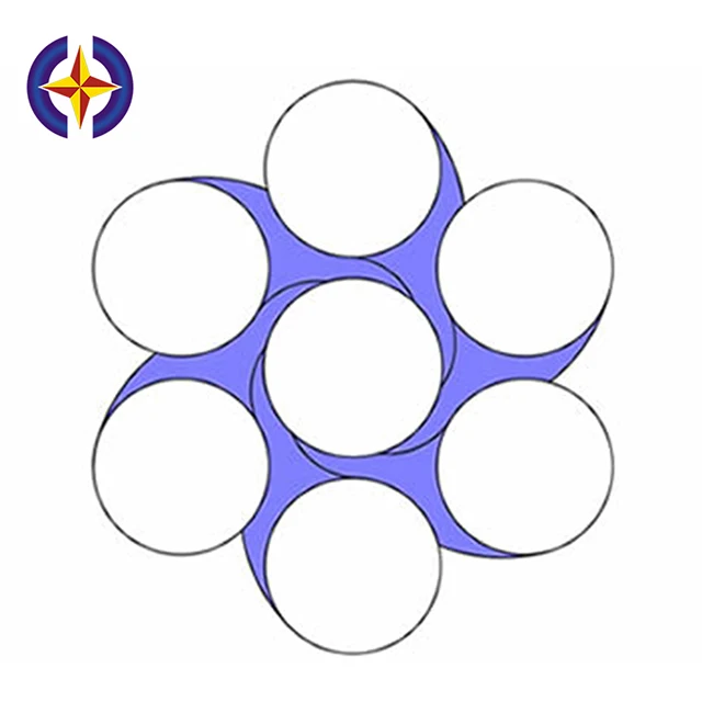 15.24mm Blue Color PE Coated Unbonded PC Strand For Construction