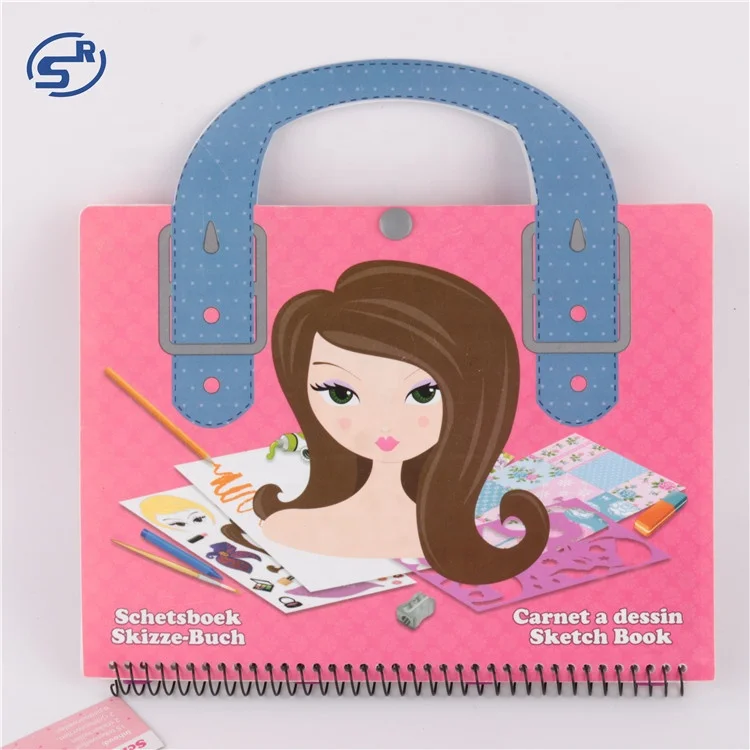 Sunrise Factory Customized Book Sketch Draw Color Art Set