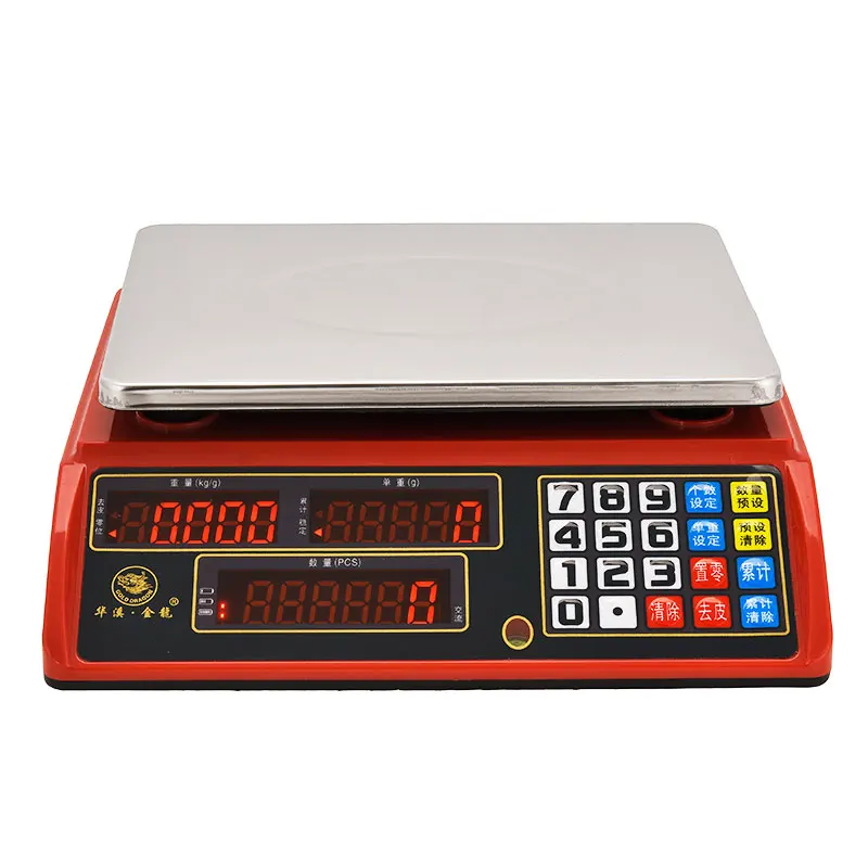 Huaxi Scales 30kg/0.1g Professional Factory customized portable electronic industrial digital Balance Factory Counting Scale