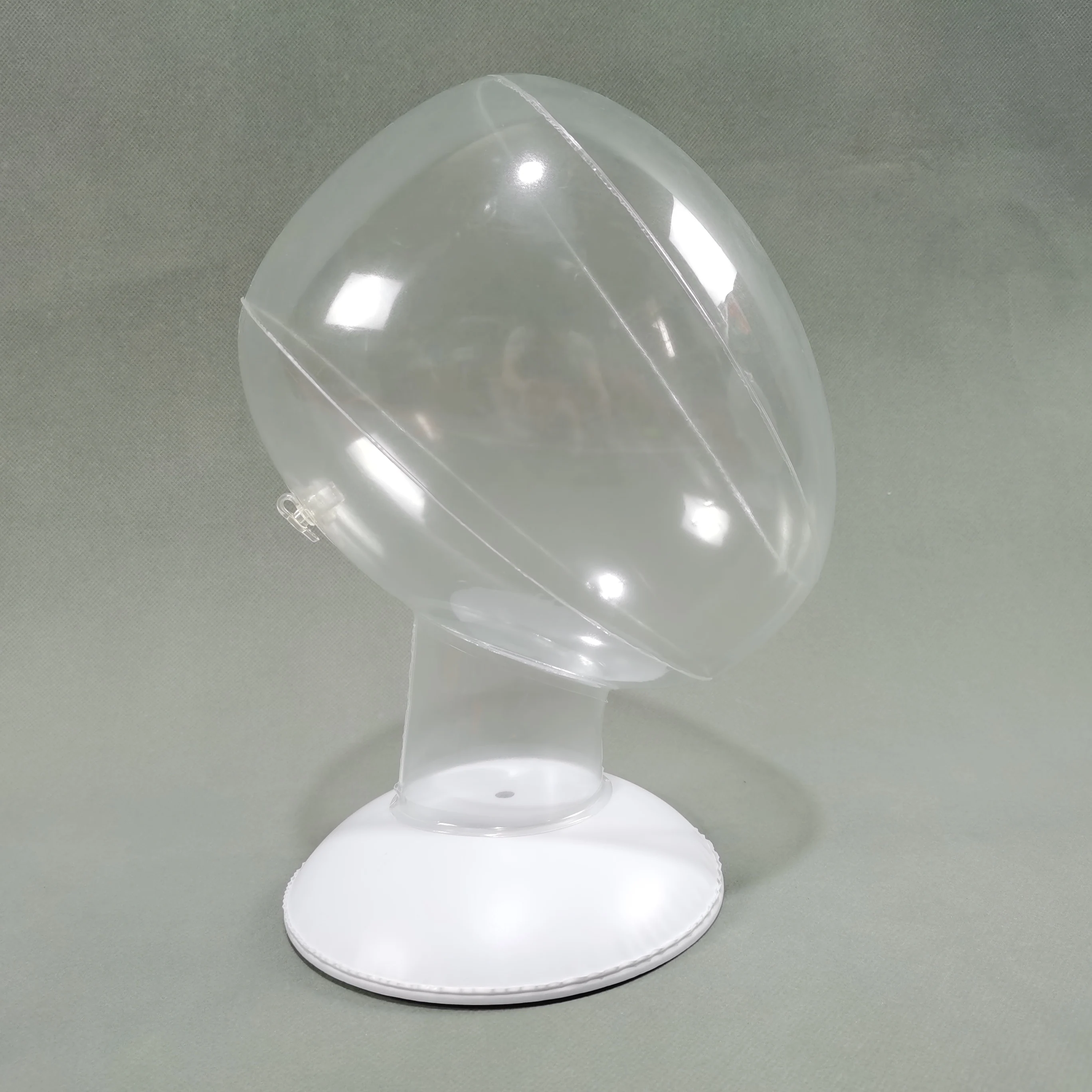 High quality Cheap Hat Wig Stand Male Female Woman Man Black Mannequin Head PVC Inflatable Mannequin Head For Wig Display