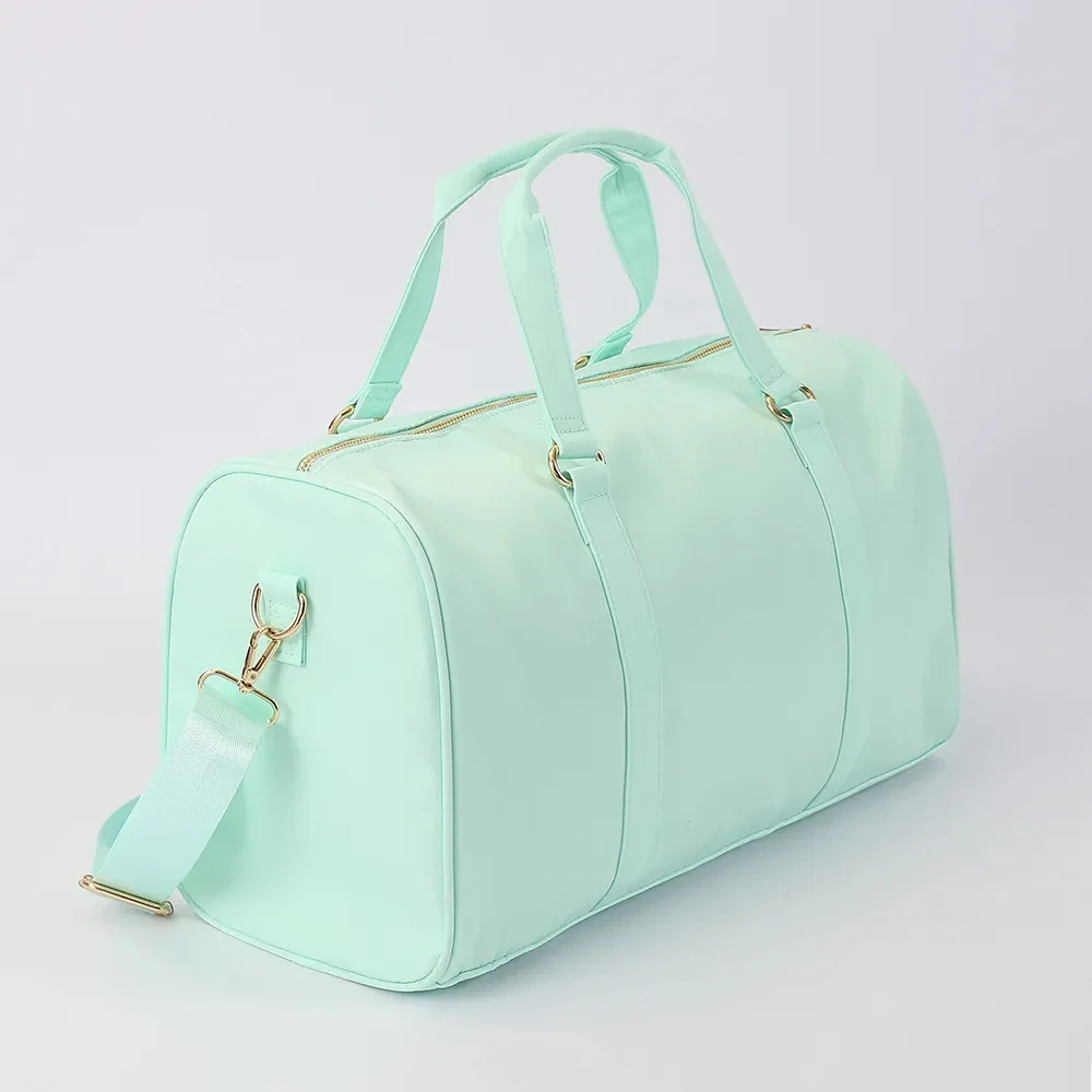 2023 High Quality Large Simple Portable Custom Logo Gym Bag Waterproof Crossbody Travel Tote Bags Custom Sport Duffel Bag