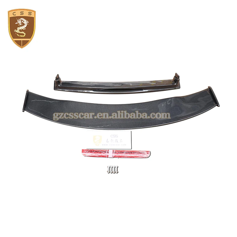 GTR style carbon spoiler suitable for amg gt gts model car parts